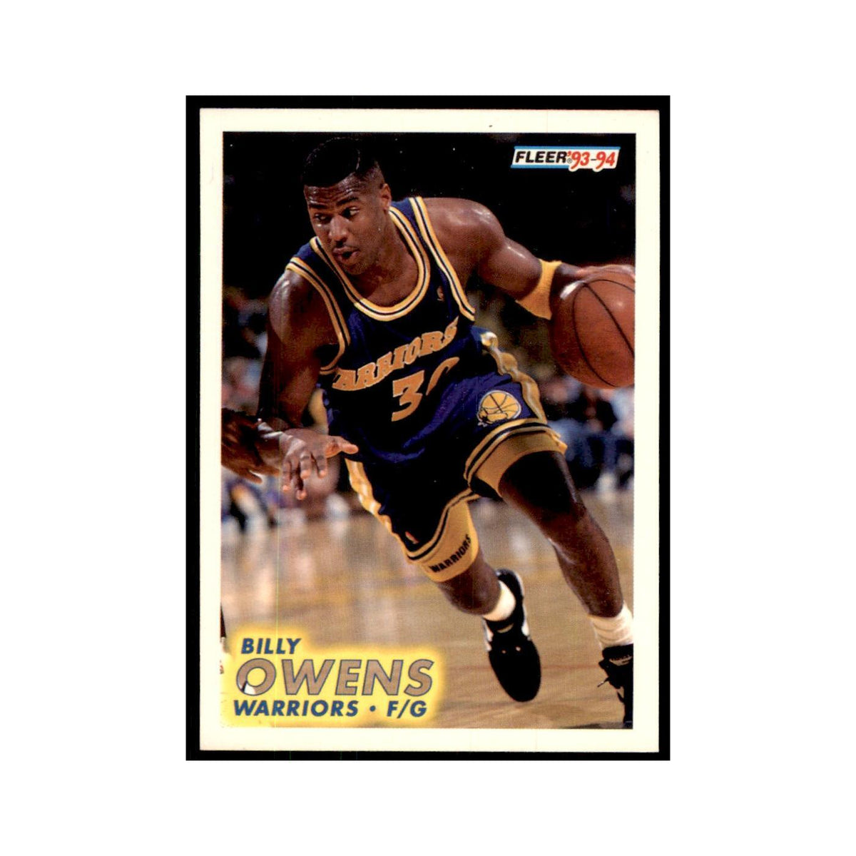 1993 Fleer Billy Owens Cards #72