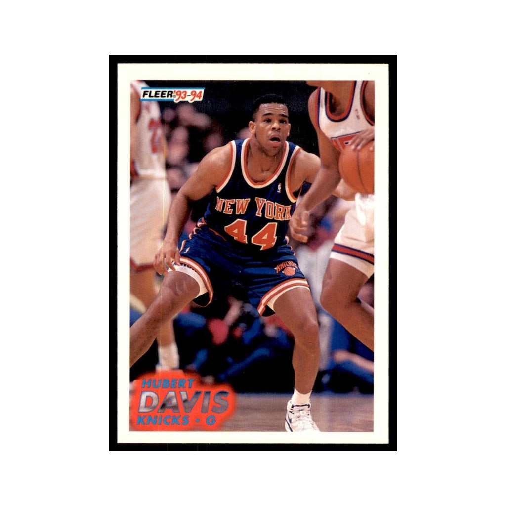 1993 Fleer Hubert Davis Basketball Cards #140