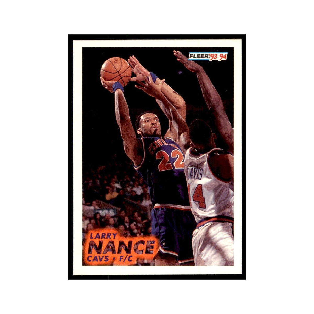 1993 Fleer Larry Nance Basketball Cards #38
