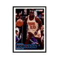 1993 Fleer Rumeal Robinson Basketball Cards #136