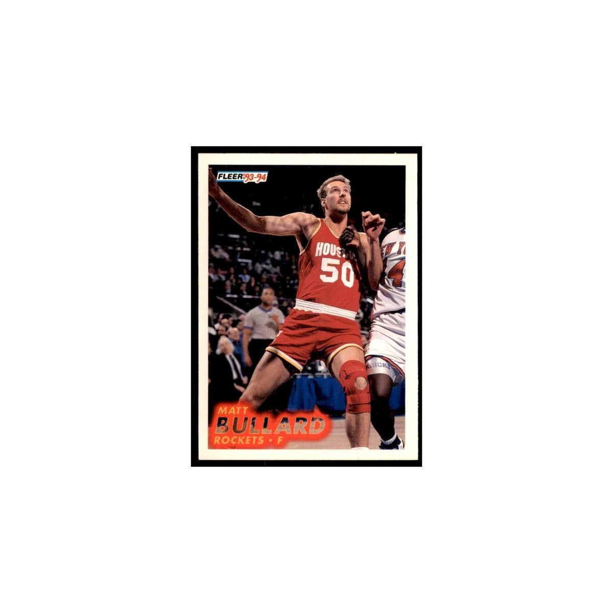 1993 Fleer Matt Bullard Basketball Cards #75