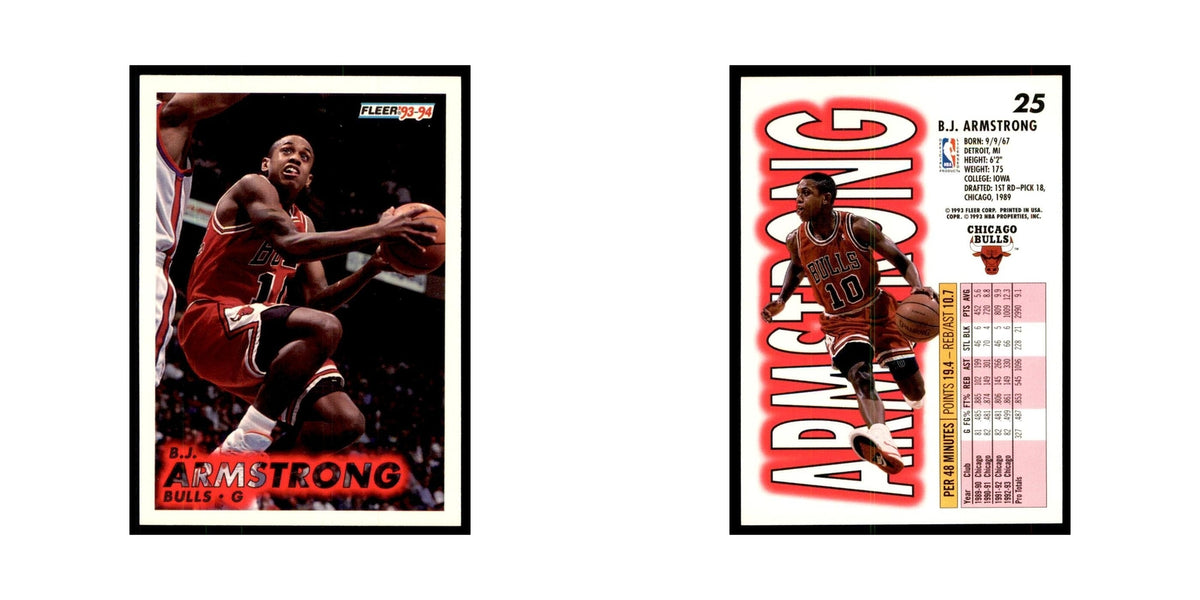 1993 Fleer B.J. Armstrong Cards #25