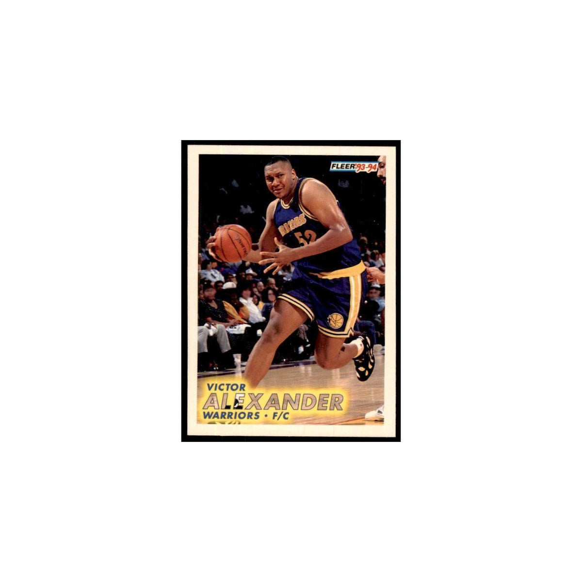 1993 Fleer Victor Alexander Basketball Cards #66