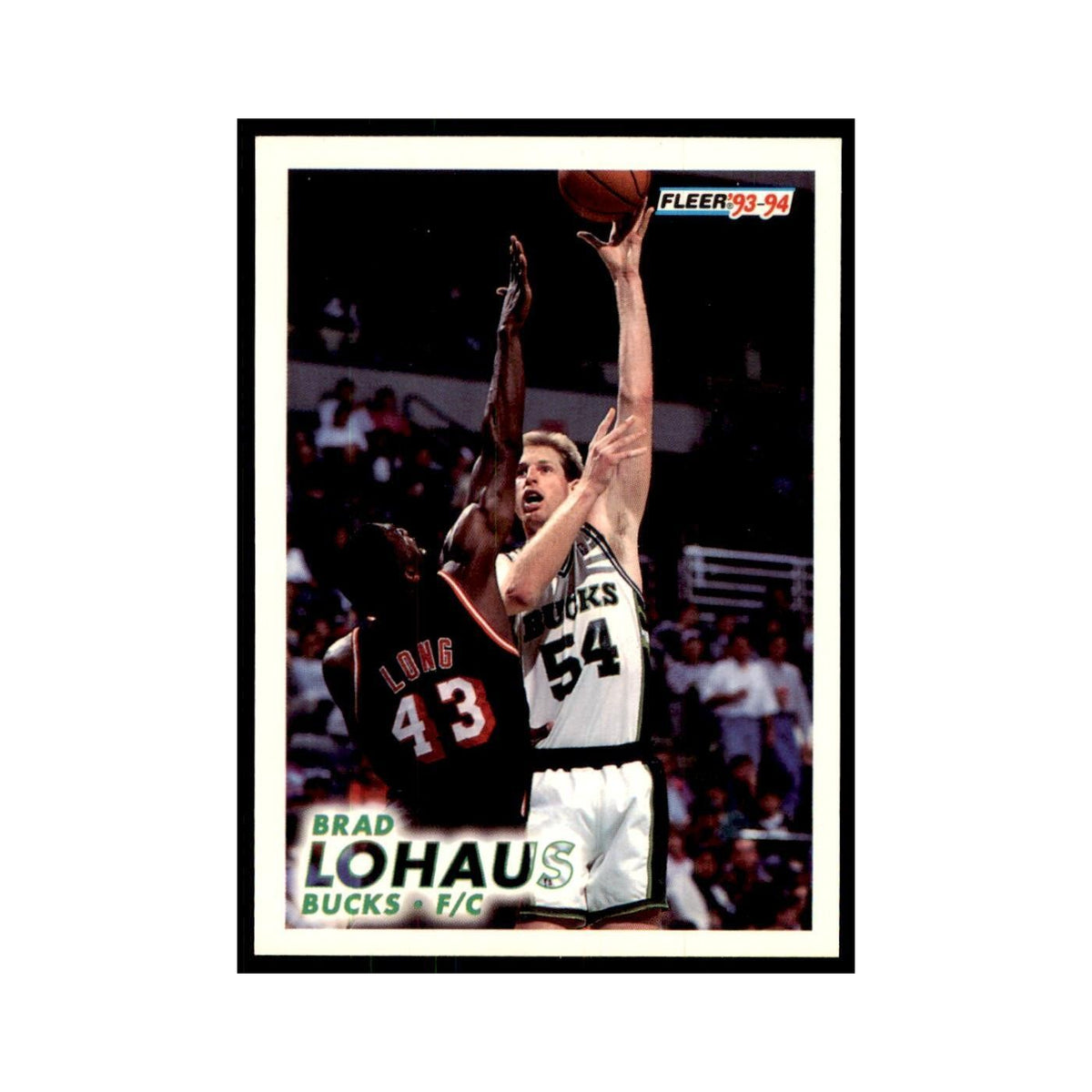 1993 Fleer Brad Lohaus Basketball Cards #119