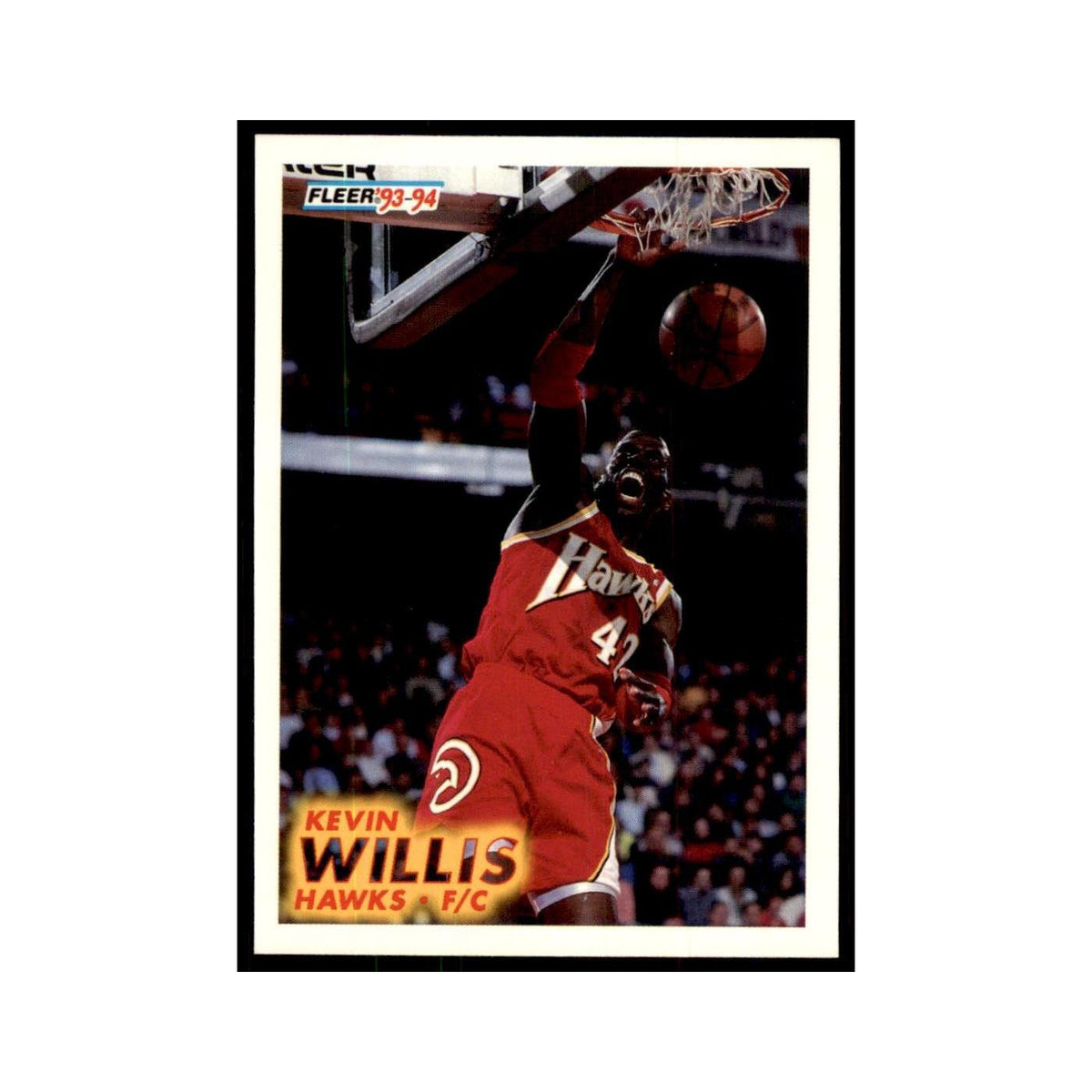 1993 Fleer Kevin Willis Cards #8