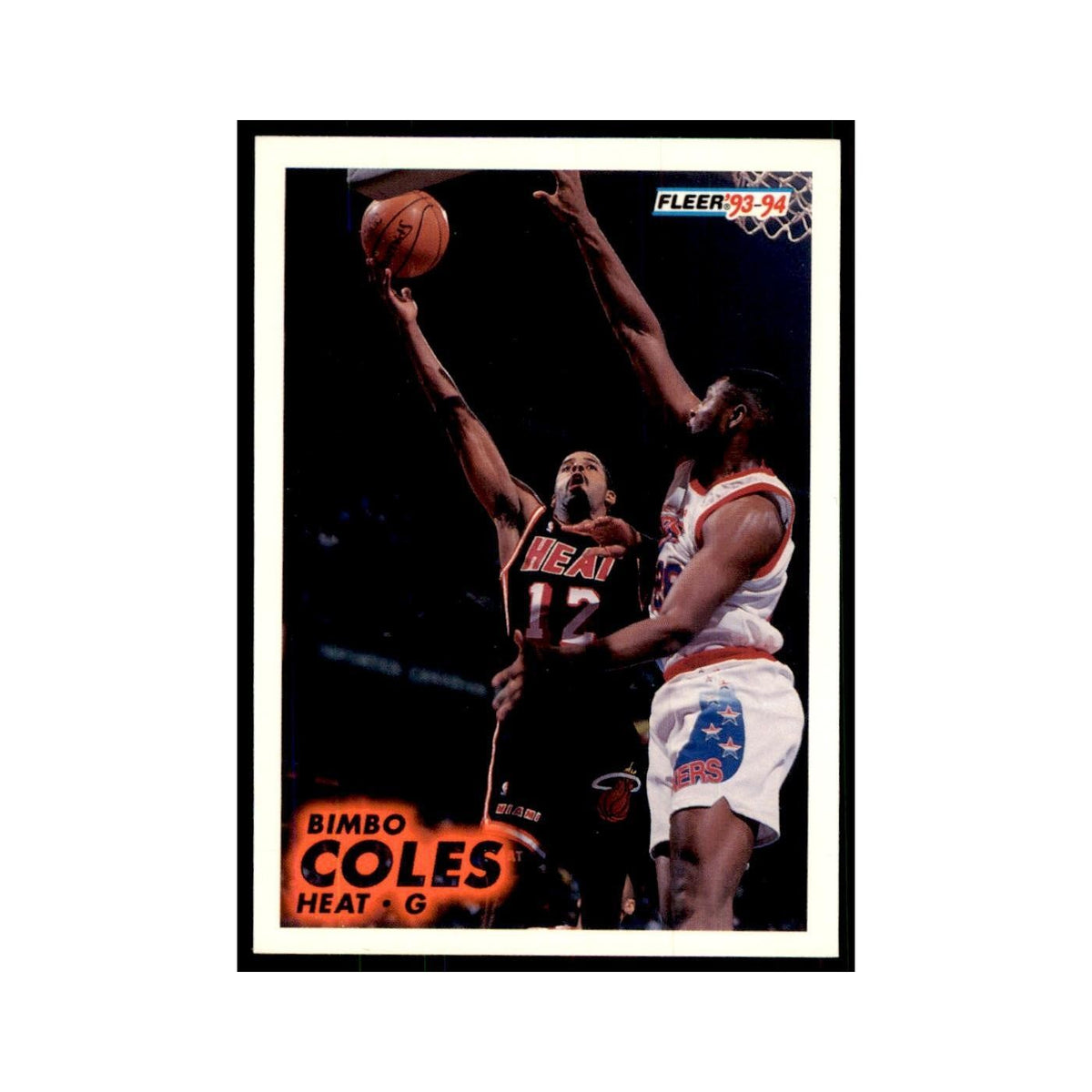 1993 Fleer Bimbo Coles Basketball Cards #106