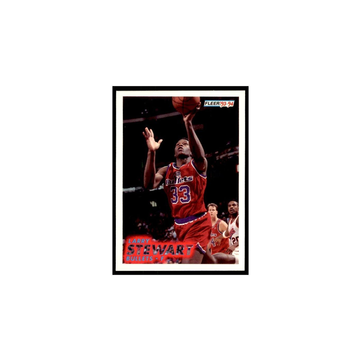 1993 Fleer Larry Stewart Basketball Cards #220