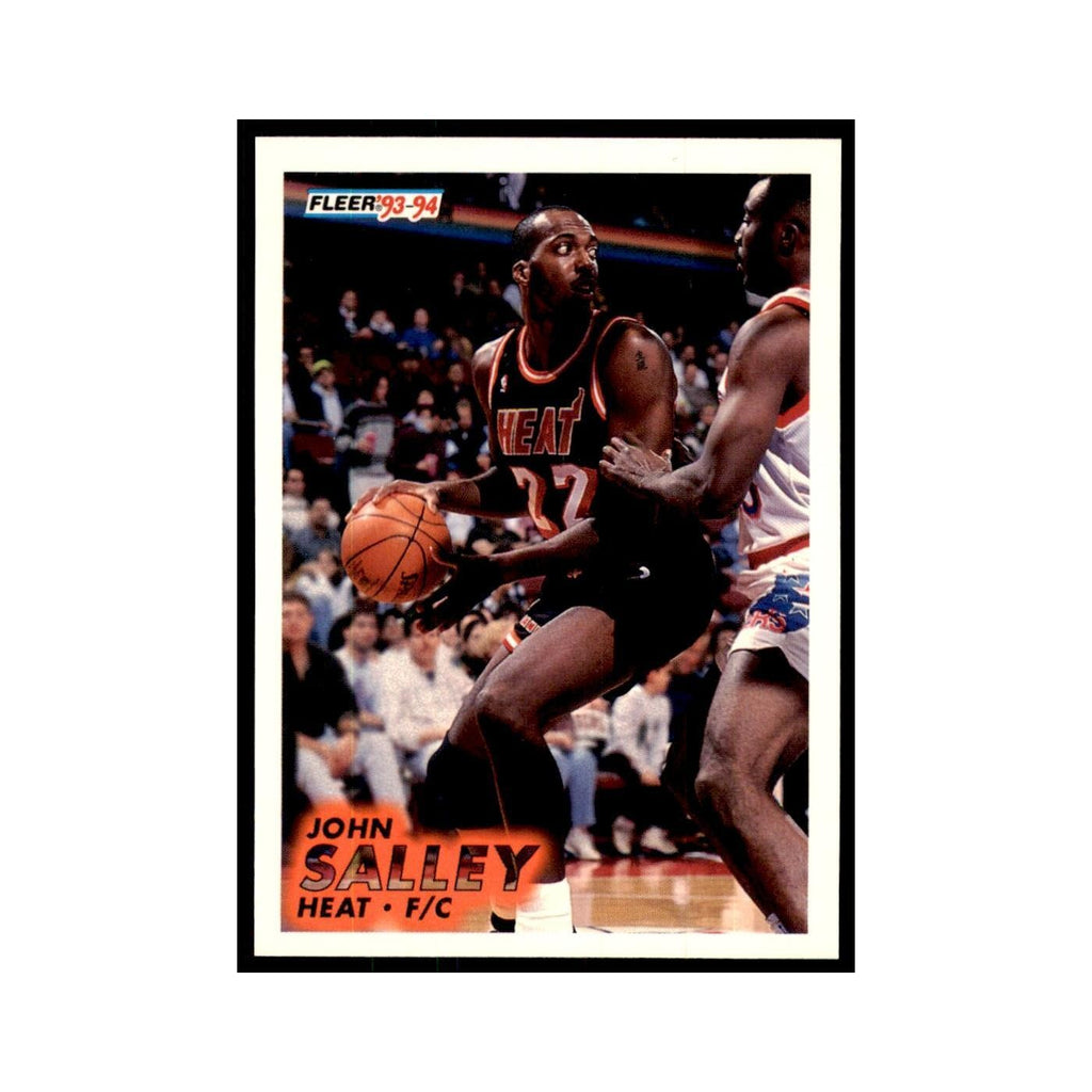 1993 Fleer John Salley Basketball Cards #110
