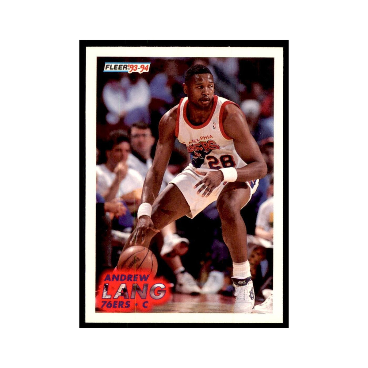 1993 Fleer Andrew Lang Basketball Cards #159