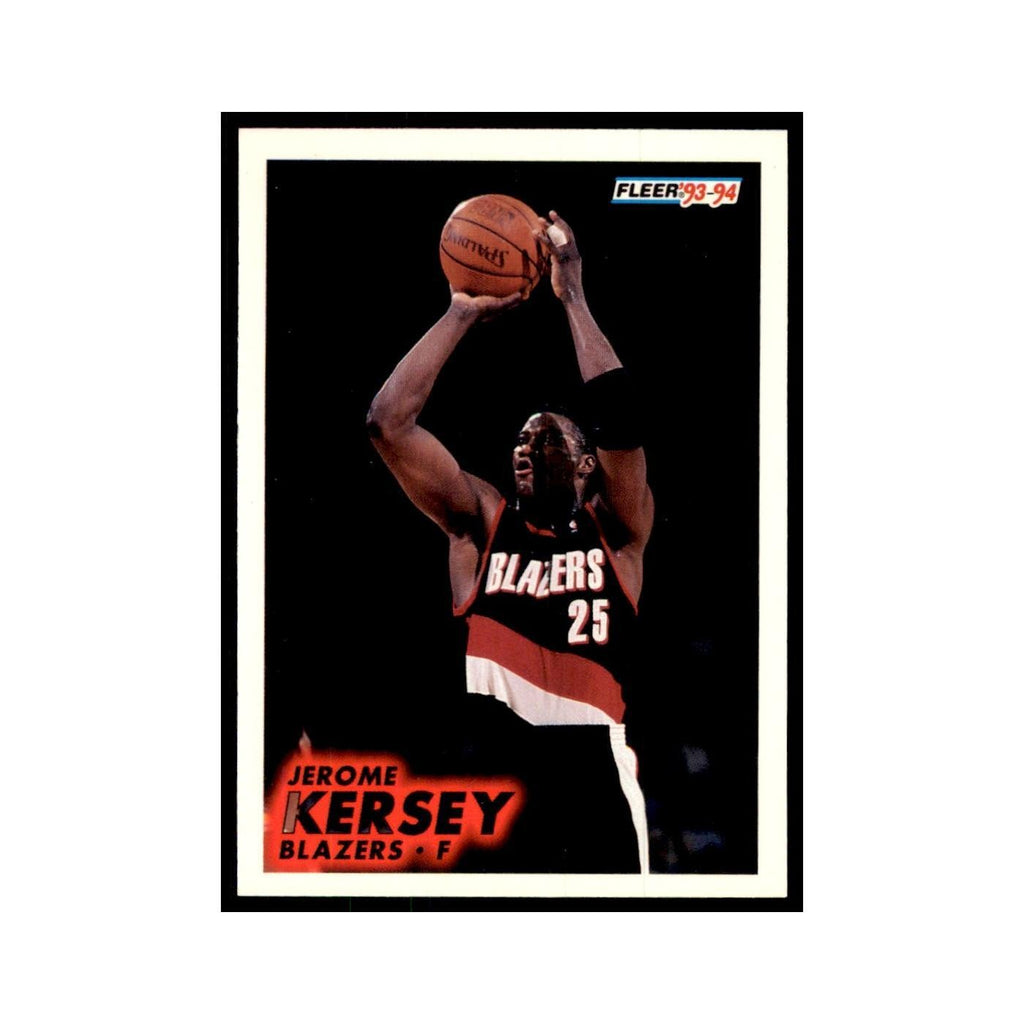 1993 Fleer Jerome Kersey Basketball Cards #176