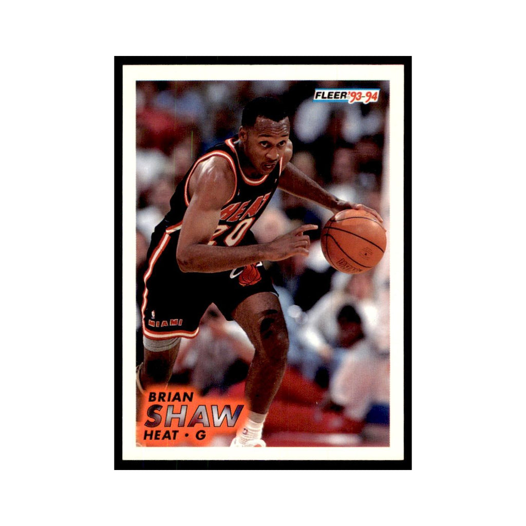 1993 Fleer Brian Shaw Cards #112