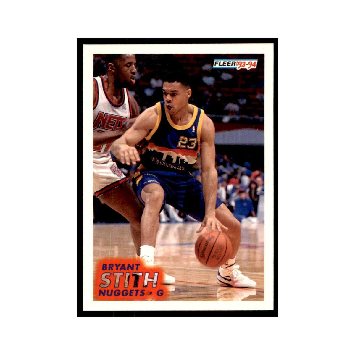 1993 Fleer Bryant Stith Cards #56