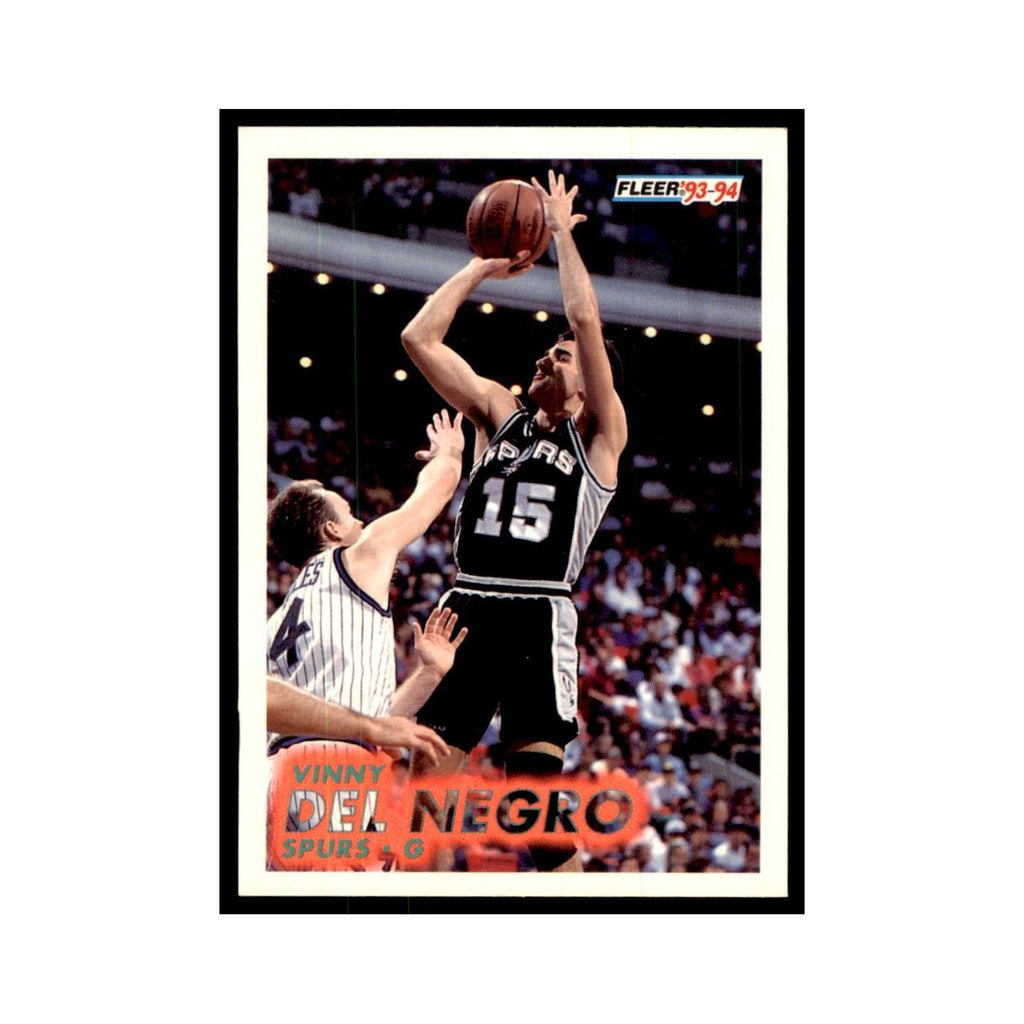 1993 Fleer Vinny Del Negro Basketball Cards #191