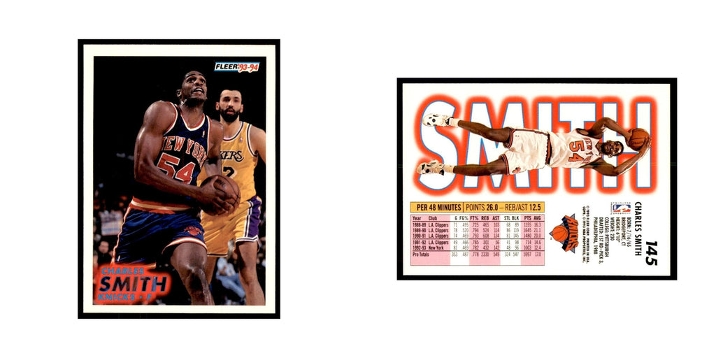 1993 Fleer Charles Smith Cards #145