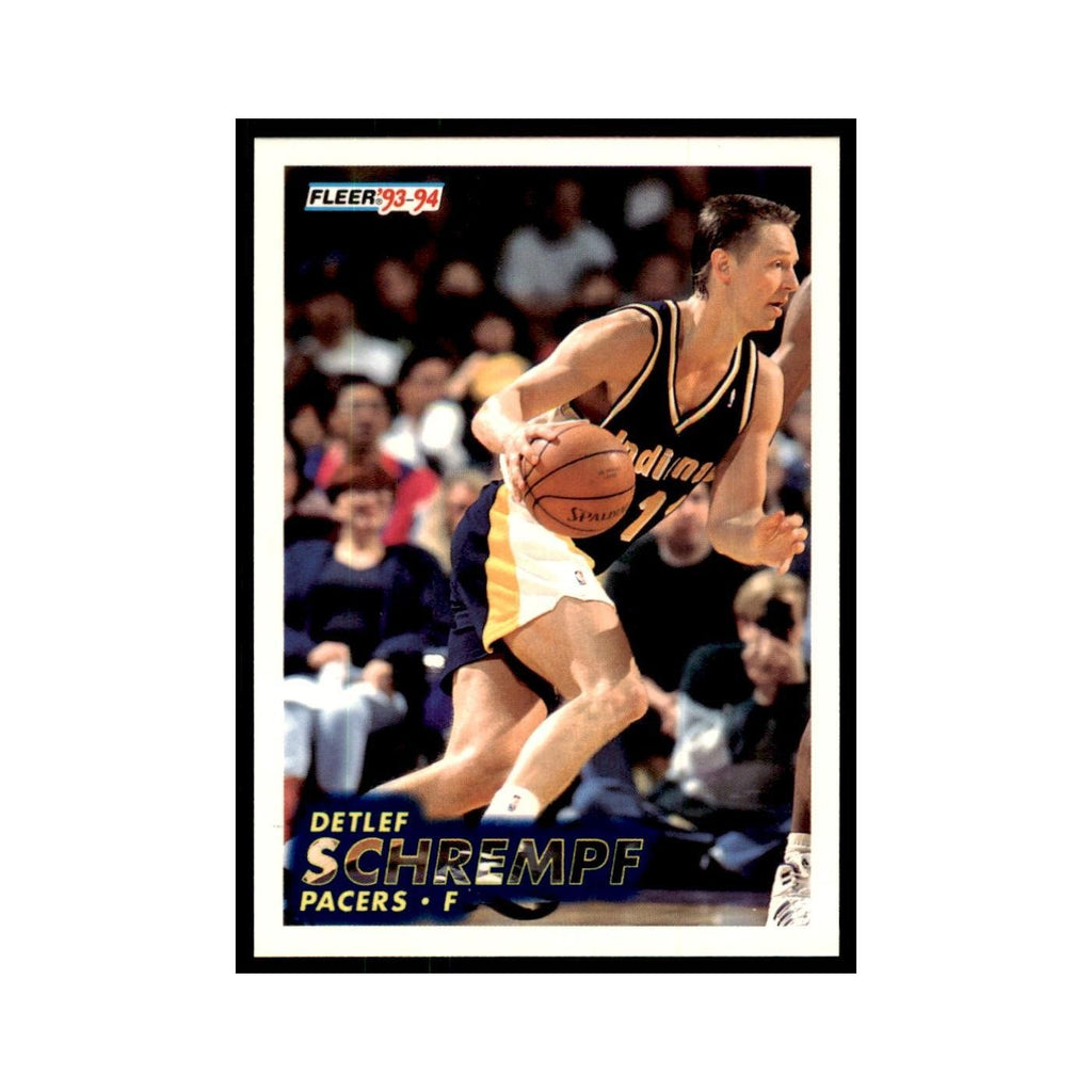 1993 Fleer Detlef Schrempf Basketball Cards #88