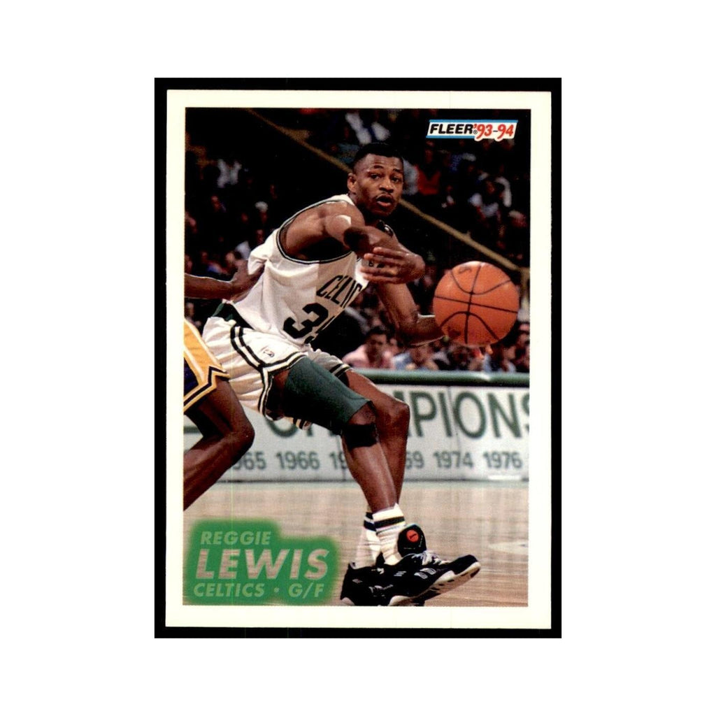 1993 Fleer Reggie Lewis Basketball Cards #14