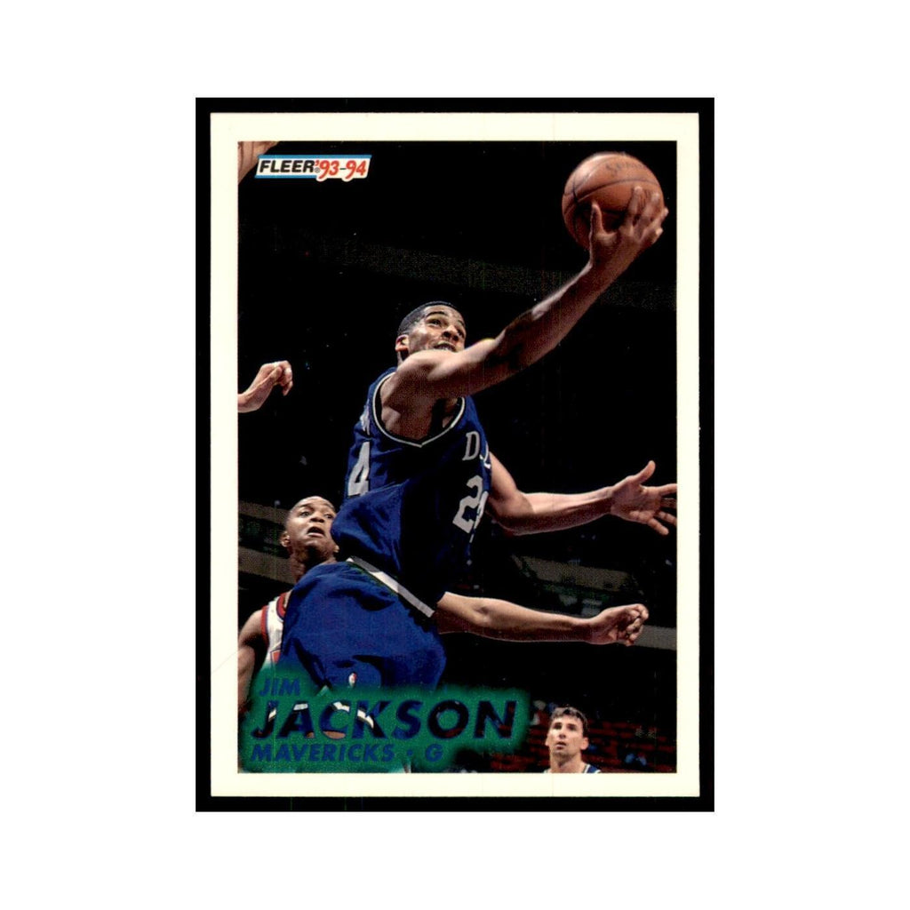 1993 Fleer Jim Jackson Basketball Cards #46