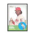 Johnny Cueto 2012 Topps Heritage #241 Cincinnati Reds Baseball Card NM