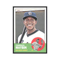 Cameron Maybin 2012 Topps Heritage #353 San Diego Padres Baseball Card NM