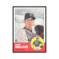 Derek Holland 2012 Topps Heritage #297 Texas Rangers Baseball Card NM