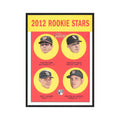 Tom Milone Addison Reed Matt Moore Dellin Betances Rookie 2012 #286 NM