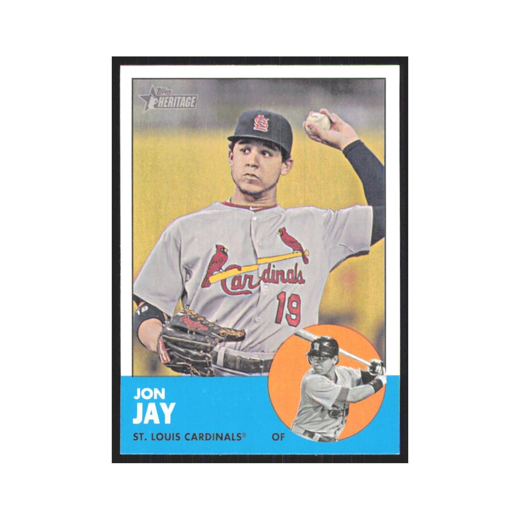 Jon Jay 2012 Topps Heritage #250 St. Louis Cardinals Baseball Card NM