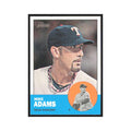 Mike Adams 2012 Topps Heritage #352 Texas Rangers Baseball Card NM