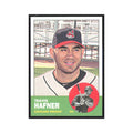 Travis Hafner 2012 Topps Heritage #266 Cleveland Indians Baseball Card NM