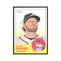 Tommy Hanson 2012 Topps Heritage #350 Atlanta Braves Baseball Card NM