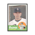 Tim Stauffer 2012 Topps Heritage #293 San Diego Padres Baseball Card NM