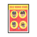 Steve Delabar Tom Milone Luis Marte Jared Hughes Rookie 2012 #299 NM