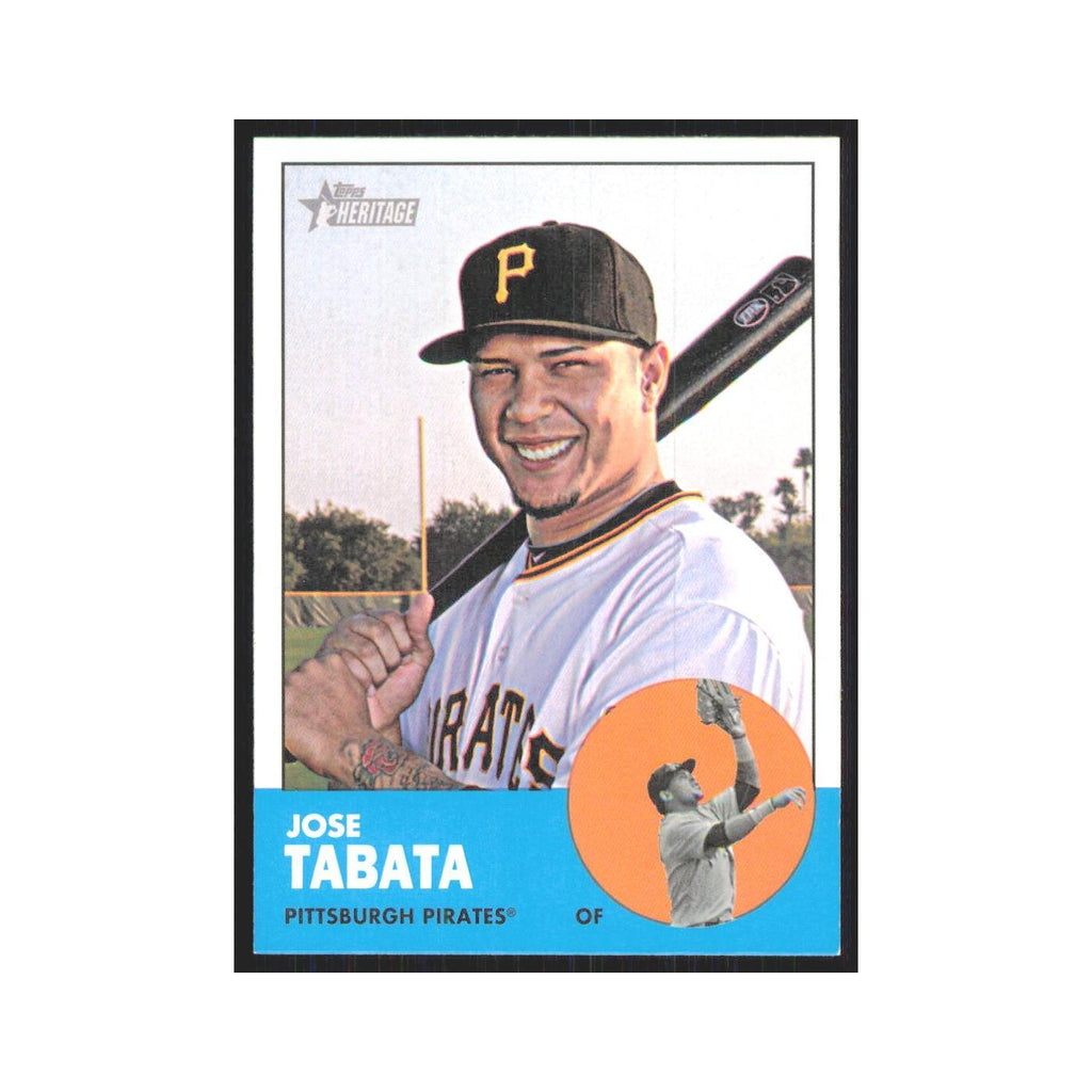 Jose Tabata 2012 Topps Heritage #364 Pittsburgh Pirates Baseball Card NM
