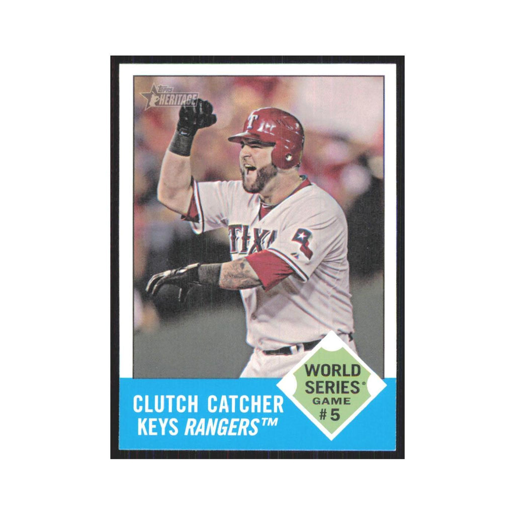 Mike Napoli 2012 Topps Heritage #146 Texas Rangers Baseball Card NM