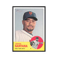Johan Santana 2012 Topps Heritage #93 New York Mets Baseball Card NM