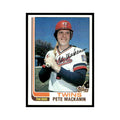 Pete Mackanin 1982 Topps #438.0 Minnesota Twins Baseball Card EX