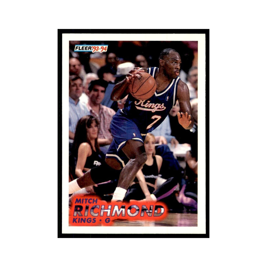 1993 Fleer. Mitch Richmond Basketball Cards #183