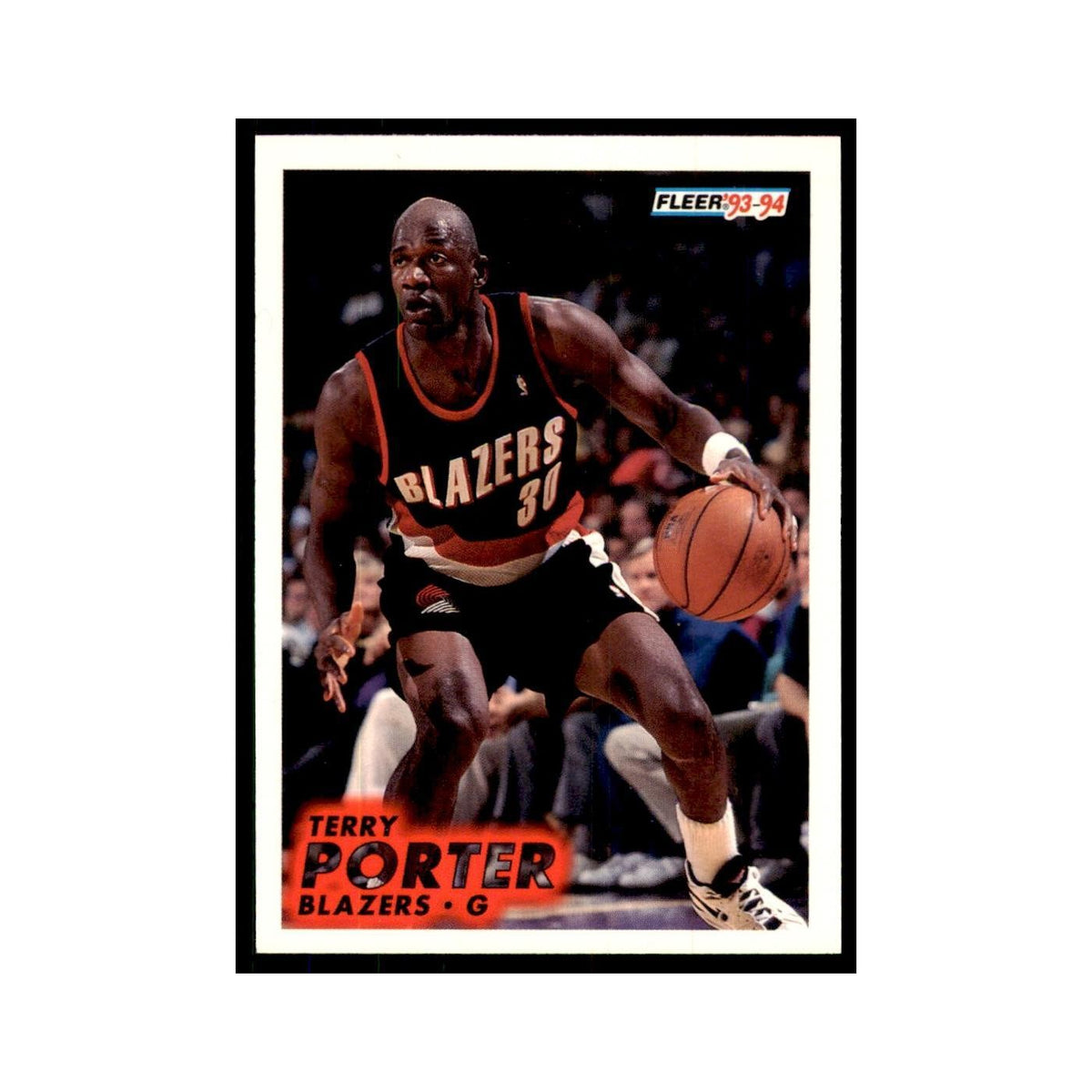 1993 Fleer. Terry Porter Basketball Cards #177