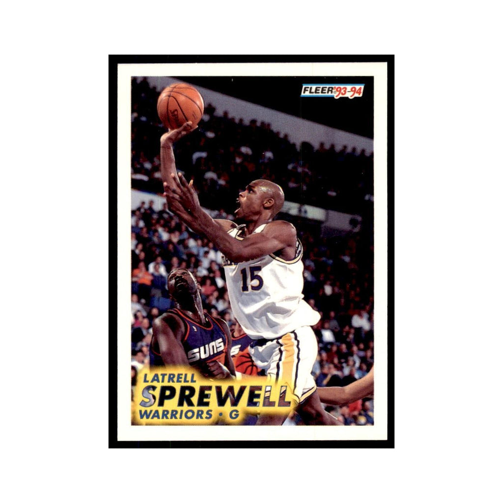 1993 Fleer. Latrell Sprewell Basketball Cards #73