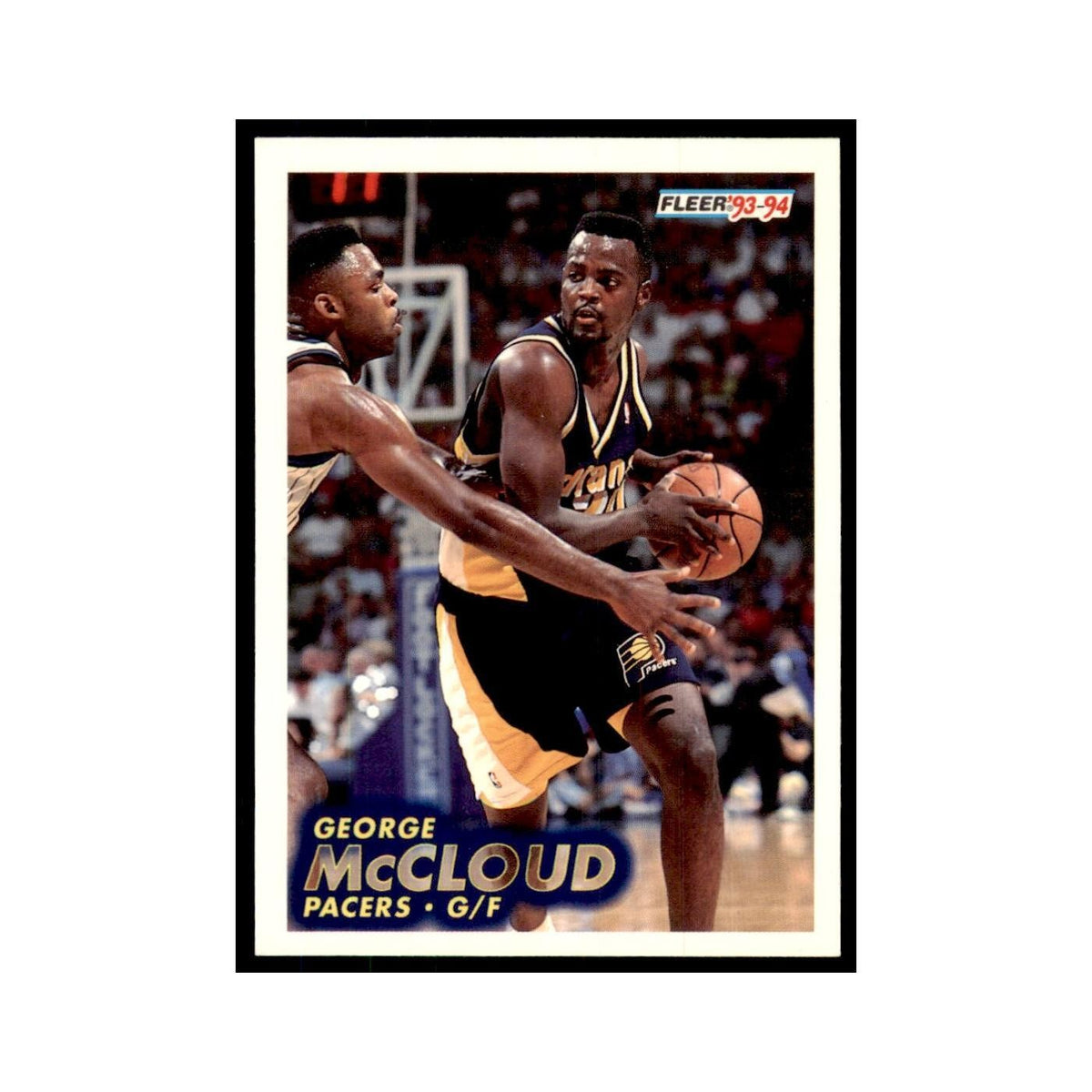 1993 Fleer. George McCloud Basketball Cards #84