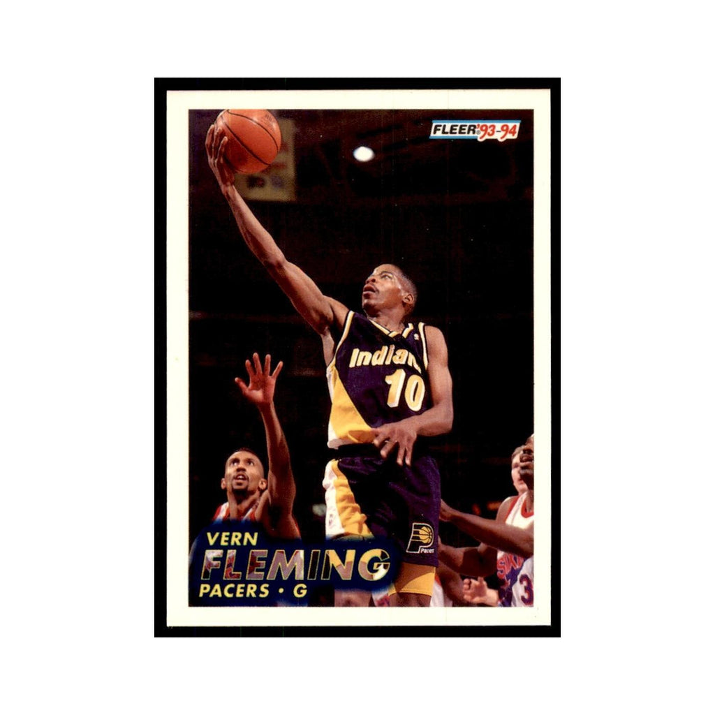 1993 Fleer. Vern Fleming Basketball Cards #83