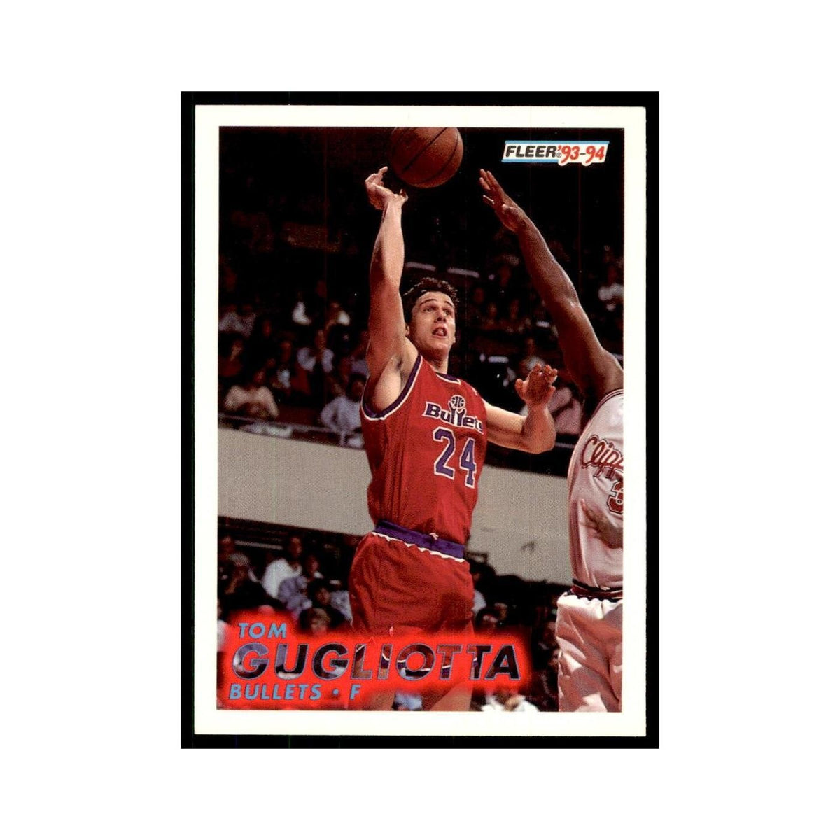 1993 Fleer. Tom Gugliotta Basketball Cards #217