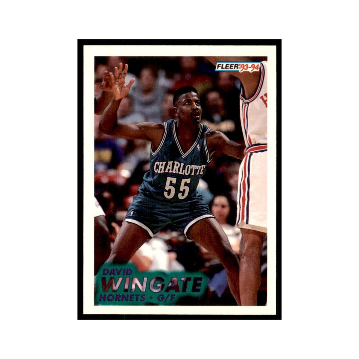 1993 Fleer. David Wingate Basketball Cards #24