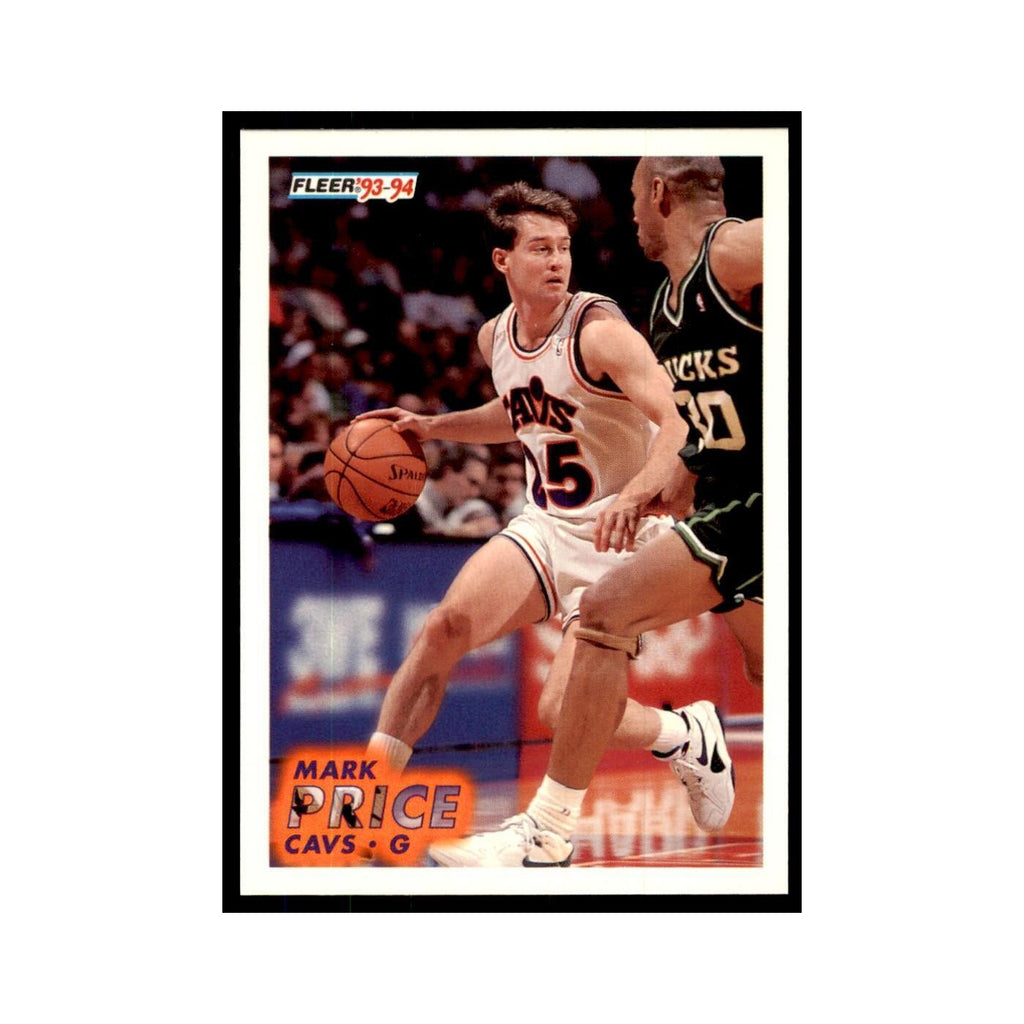 1993 Fleer. Mark Price Basketball Cards #39