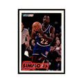 1993 Fleer. Lionel Simmons Basketball Cards #184