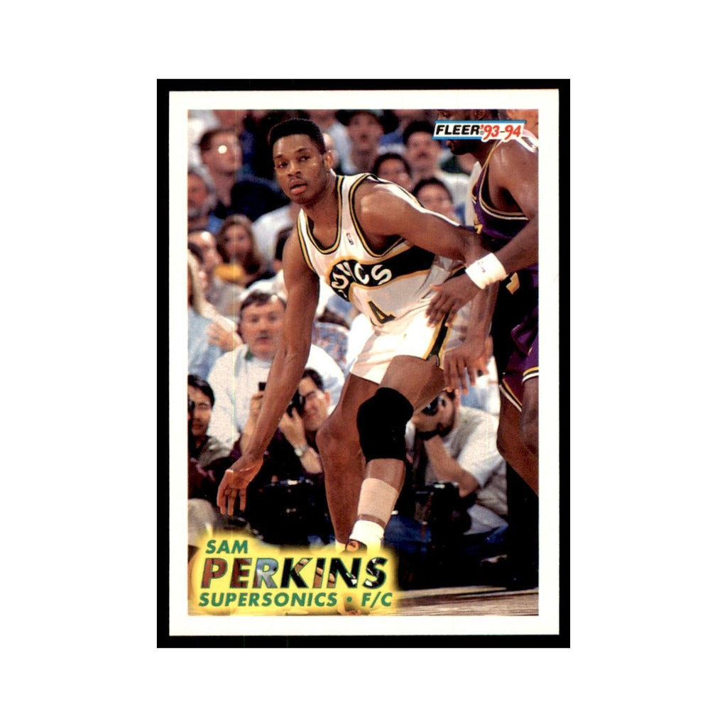 1993 Fleer. Sam Perkins Basketball Cards #203