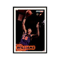 1993 Fleer. John Williams Basketball Cards #42