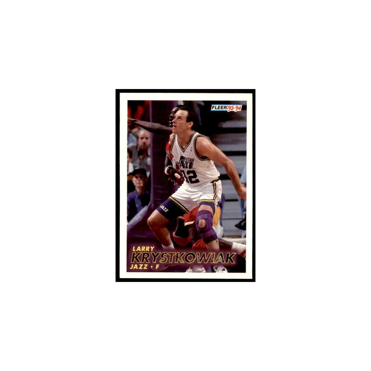 1993 Fleer. Larry Krystkowiak Basketball Cards #209