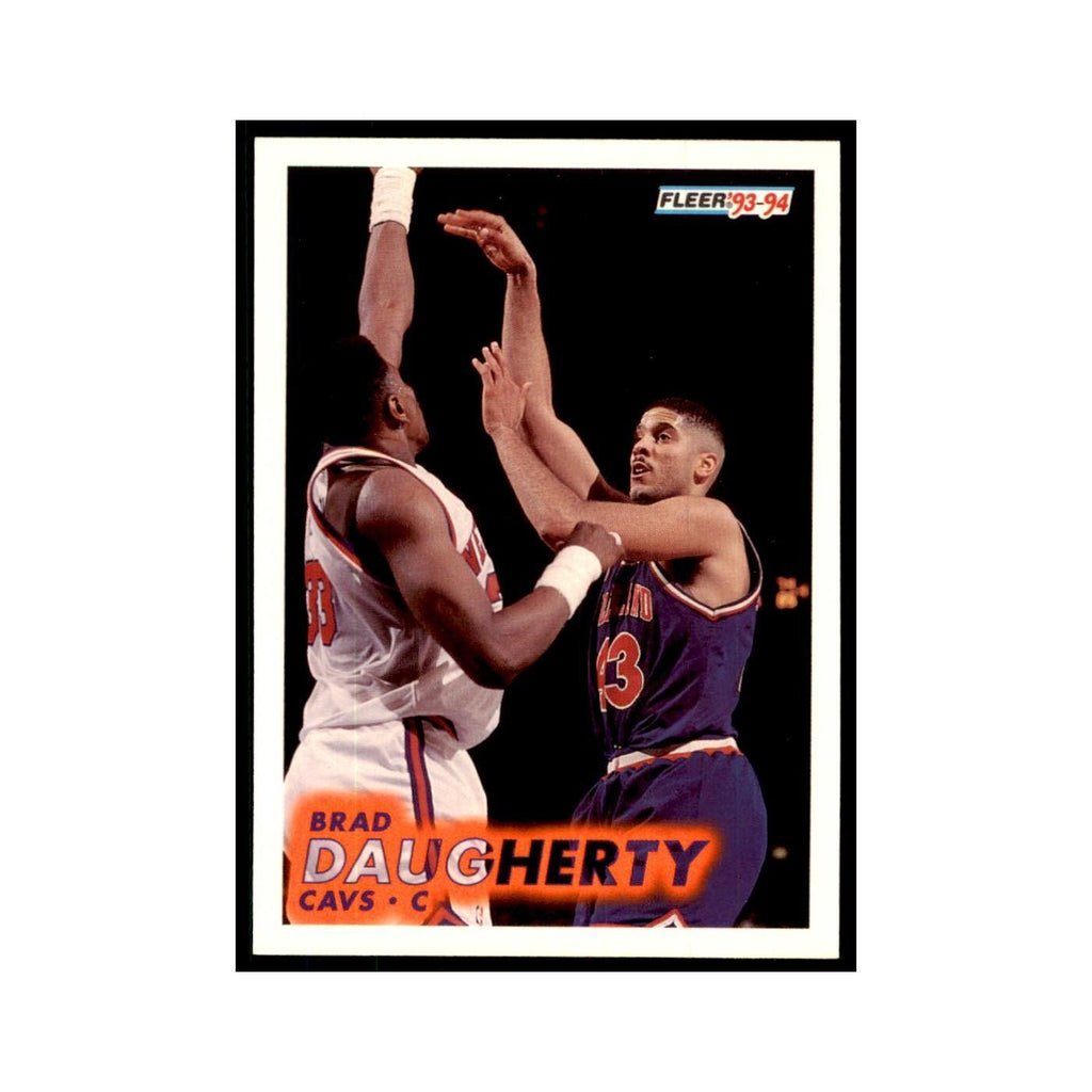 1993 Fleer. Brad Daugherty Basketball Cards #35