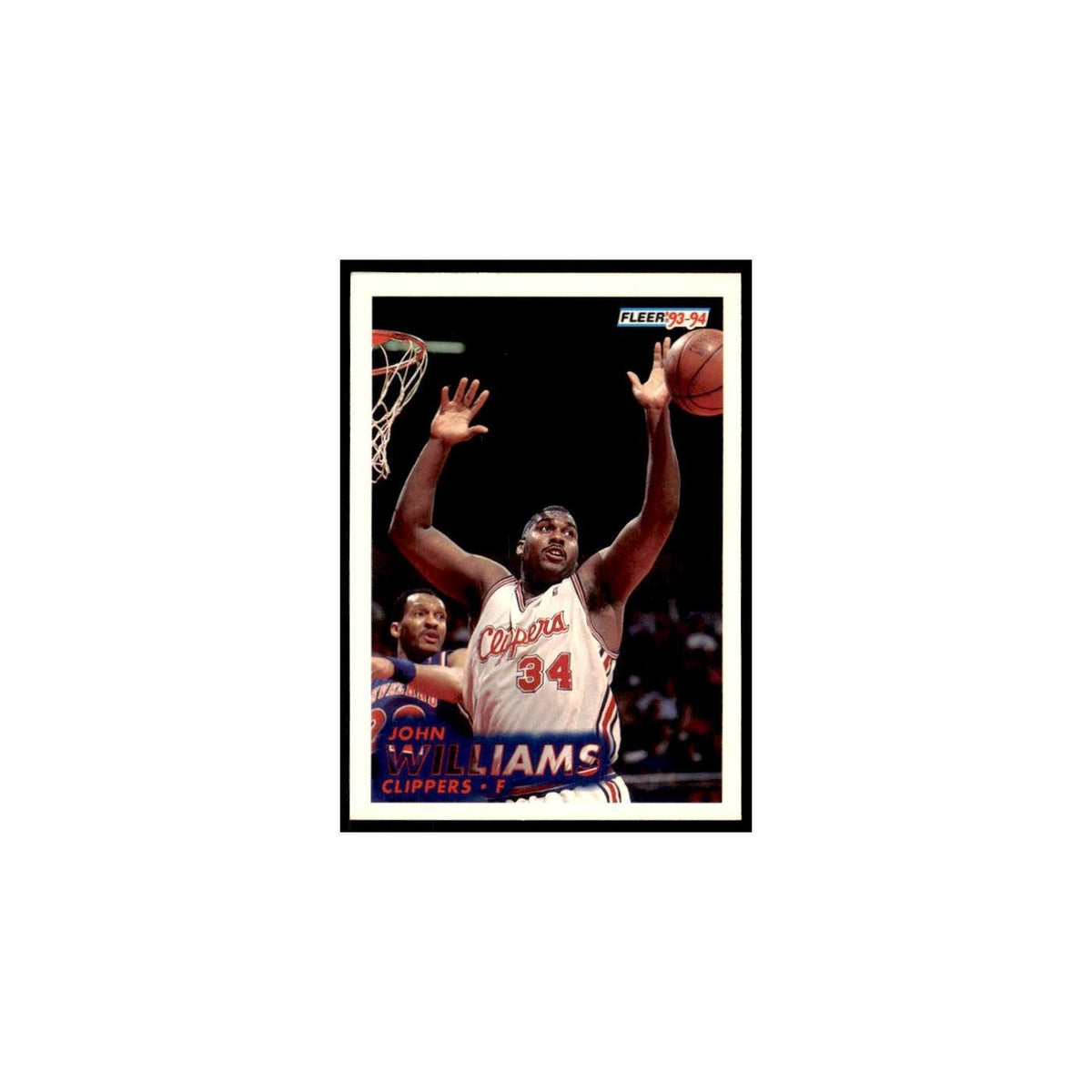1993 Fleer. John Williams Basketball Cards #97