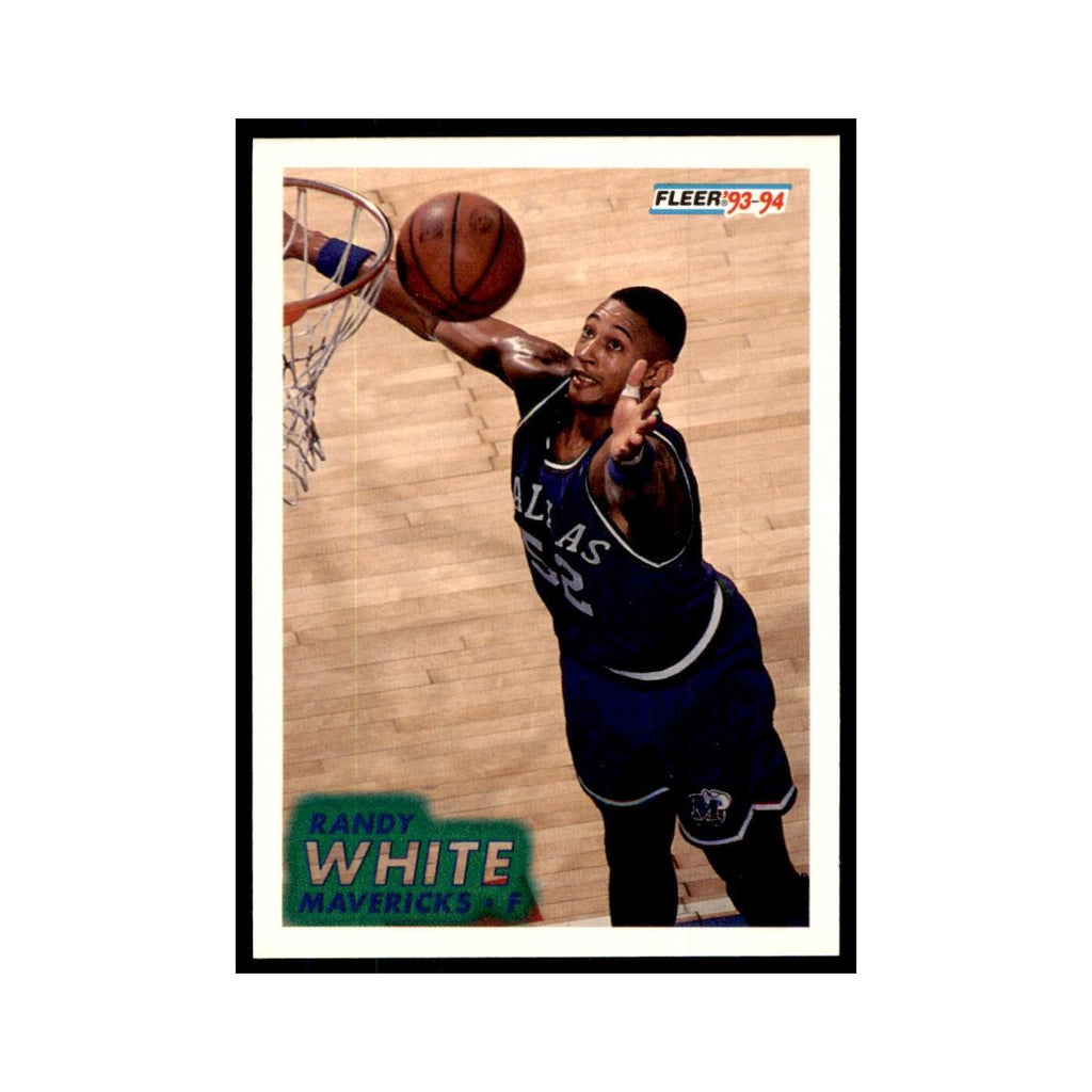 1993 Fleer. Randy White Basketball Cards #49